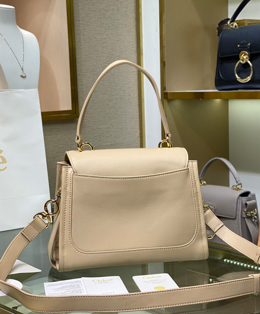 Chloe Small Tess Day Bag Shoulder Bag Cream